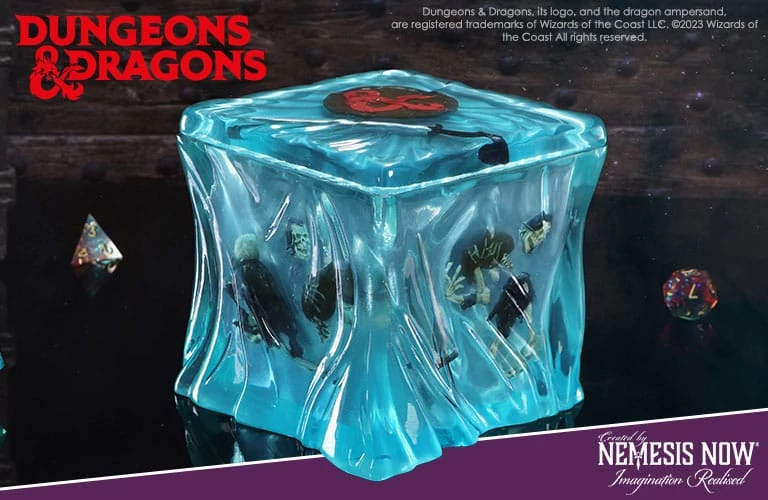 Dungeons & Dragons Dobókocka Tartó Doboz - Gelatinous Cube 11 cm