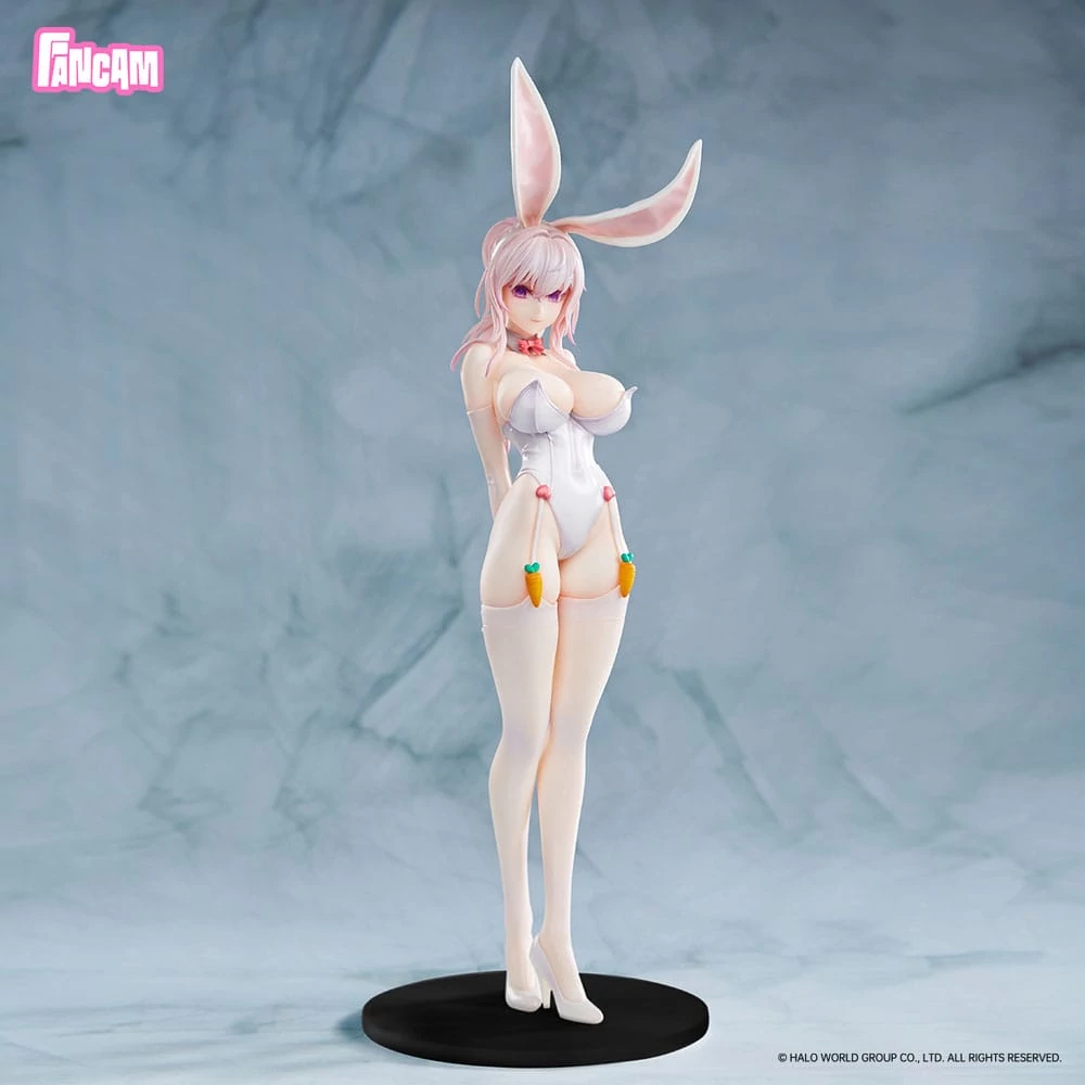 Original Character 1/6 PVC Szobor - Bunny Girls White 34 cm