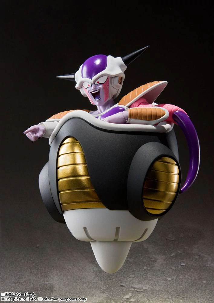 Dragonball Z S.H. Figuarts Akciófigura - Frieza First Form & Frieza Pod Set 11 cm