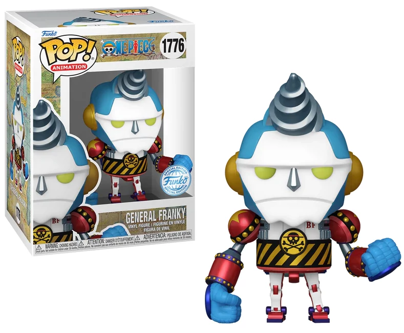 One Piece POP! Animation Figura - General Franky (GW) 9 cm #1776