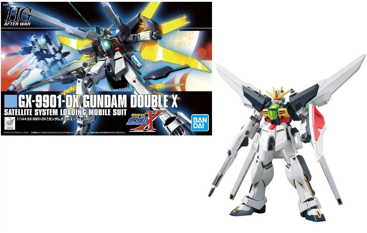 Gundam HGAW 1/144 Modell - Gundam Double X 13 cm