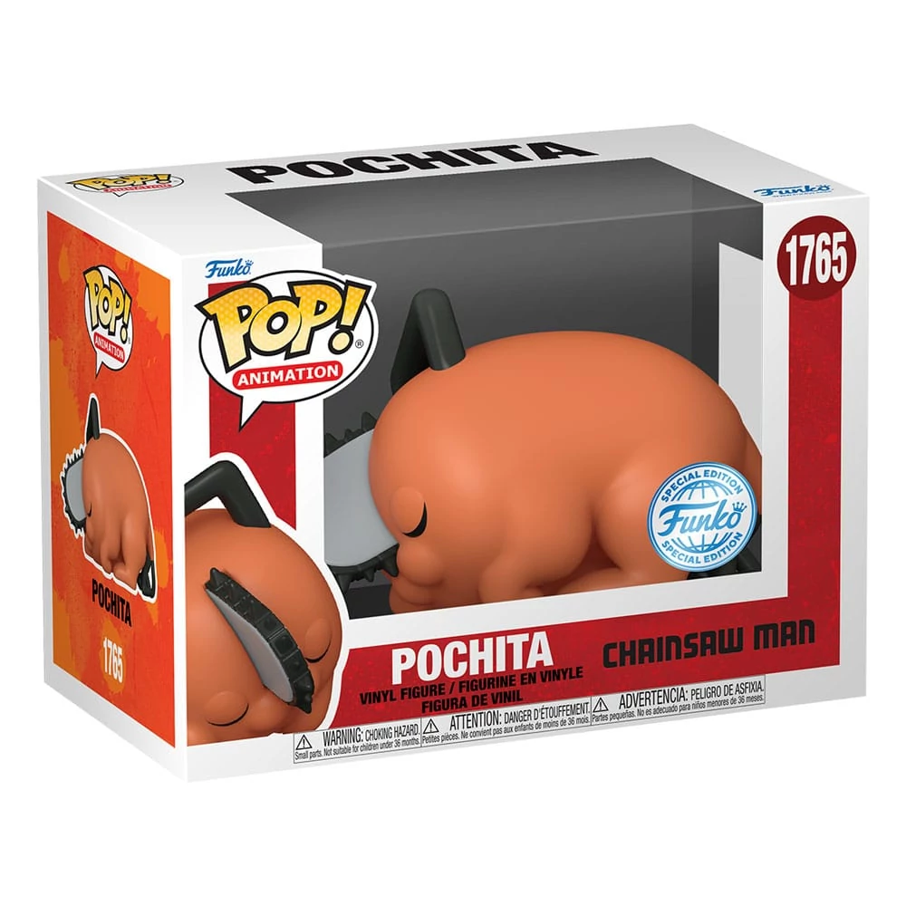 Chainsaw Man POP! Movies Vinyl Figure Sleeping Pochita heo Exclusive 9 cm #1765