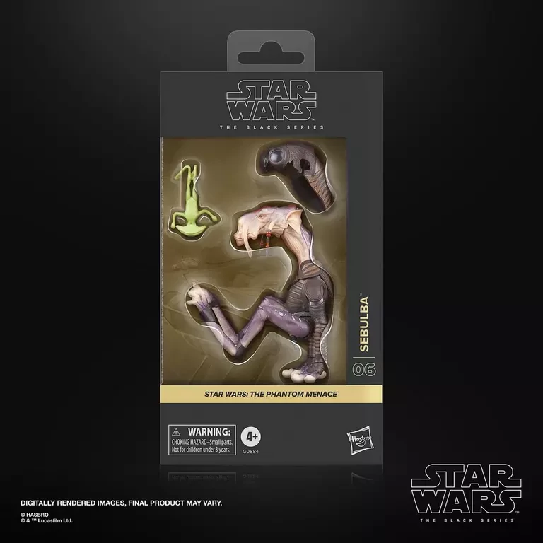 Star Wars: Episode I - The Phantom Menace Black Series Akciófigura - Sebulba 15 cm