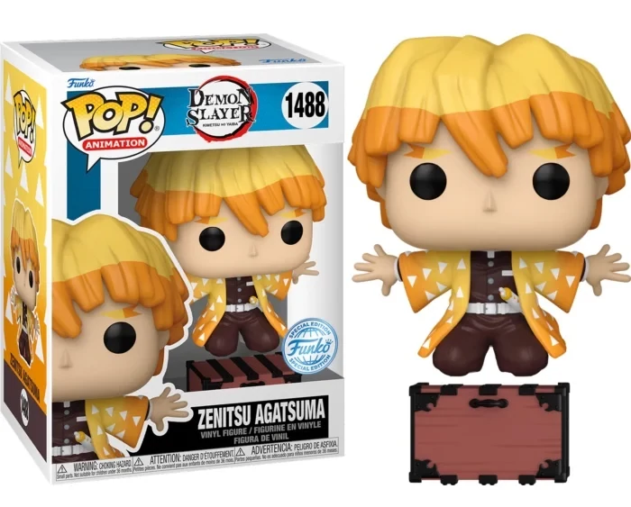 Demon Slayer POP! Animation Figura - Zenitsu (Kneeling) 9 cm #1488