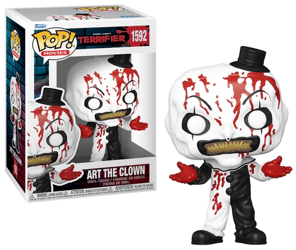 Terrifier POP! Figura - Art the Clown (Bloody) 9 cm #1592