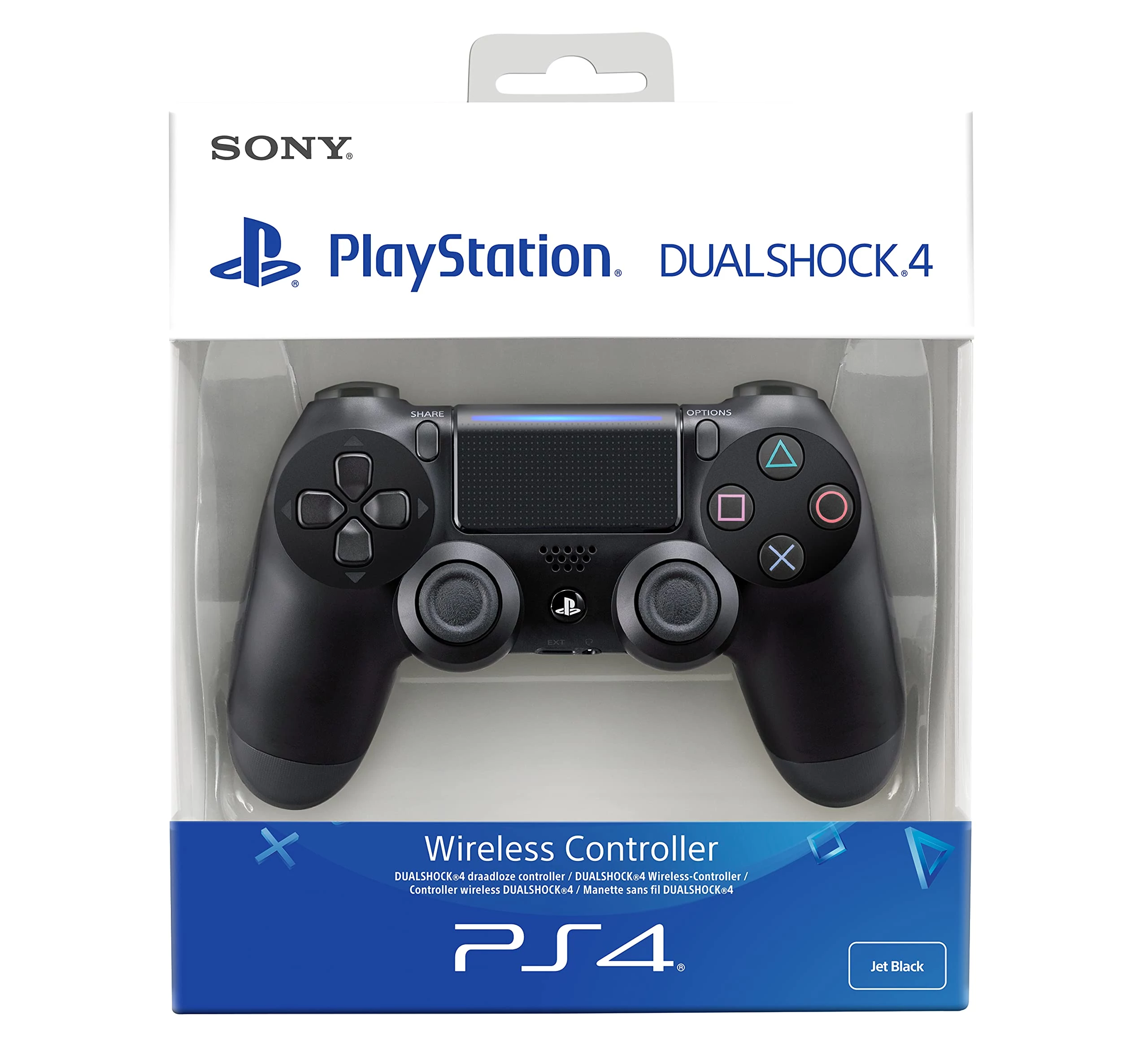 Sony DualShock 4 Controller - Jet Black V2 (PS4)