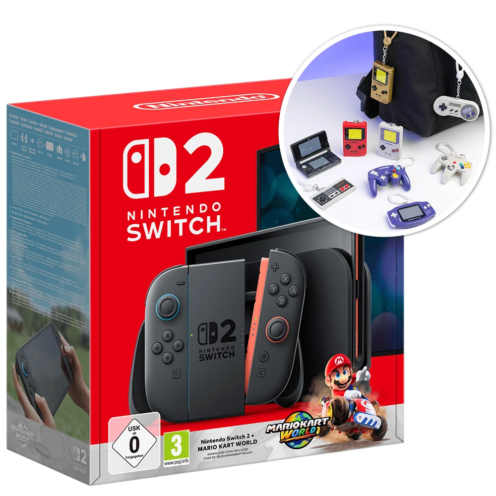 Nintendo Switch 2 + Mario Kart World + ajándék