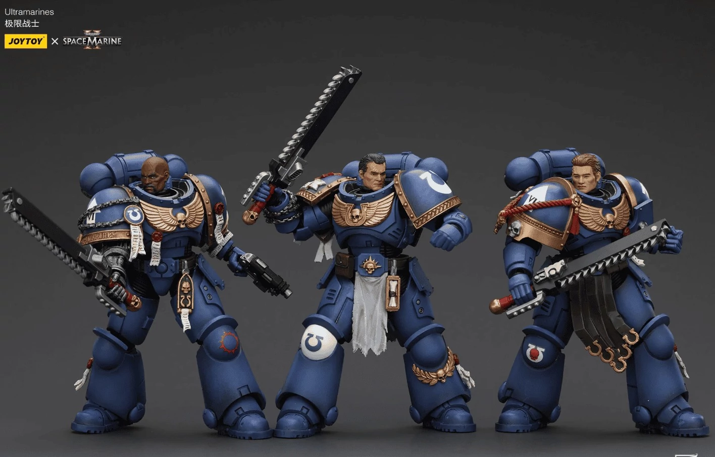 Warhammer 40k 1/18 Akciófigurák - Titus,Gadriel,Chairon 13 cm