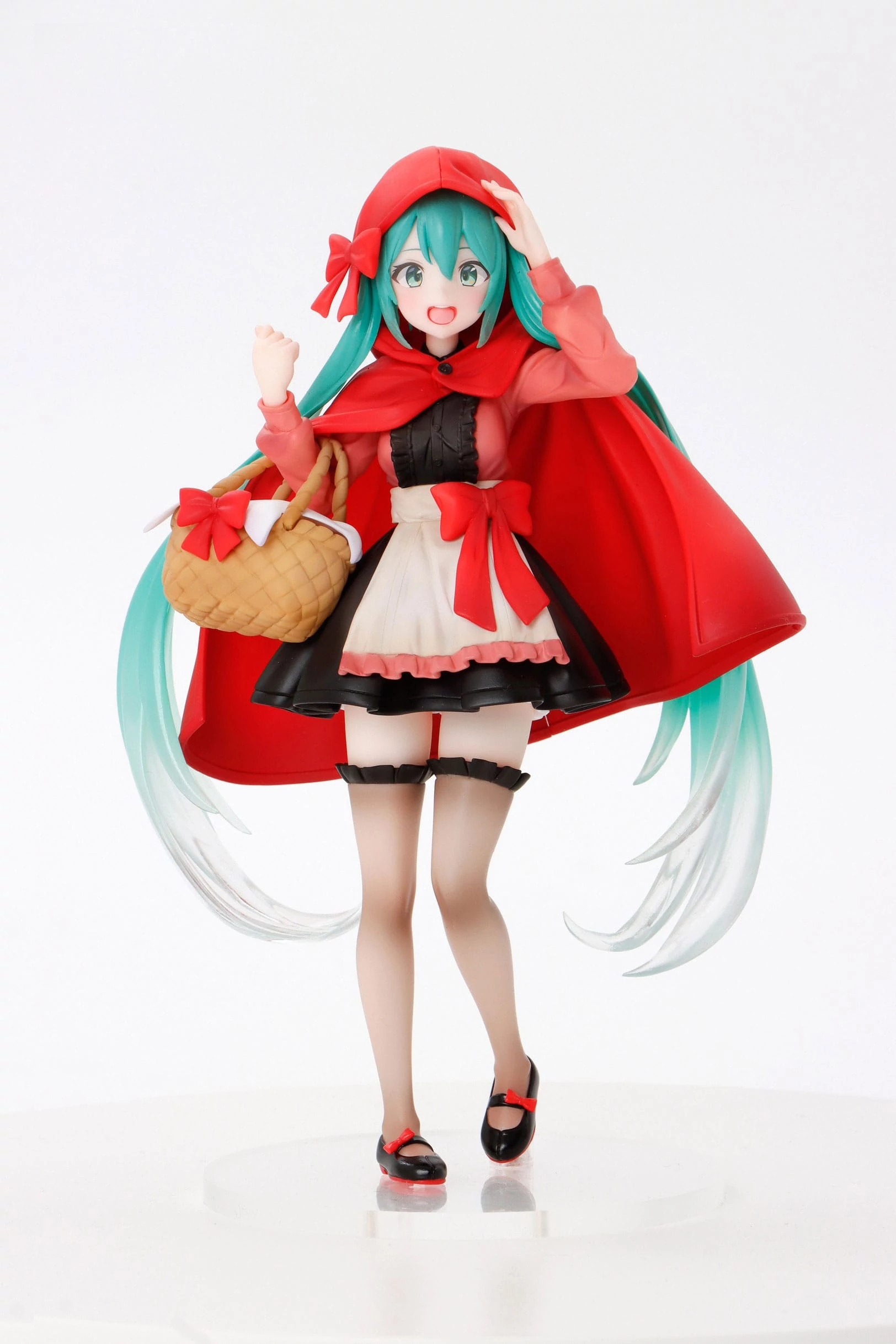 Hatsune Miku Wonderland PVC Szobor - Little Red Riding Hood 18 cm