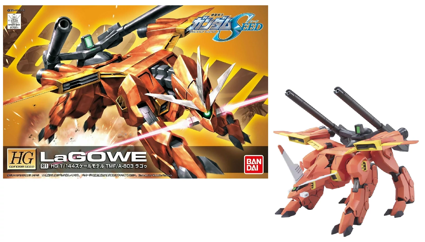 Gundam Modell - HG R11 LaGOWE TMF/A-803 1/144