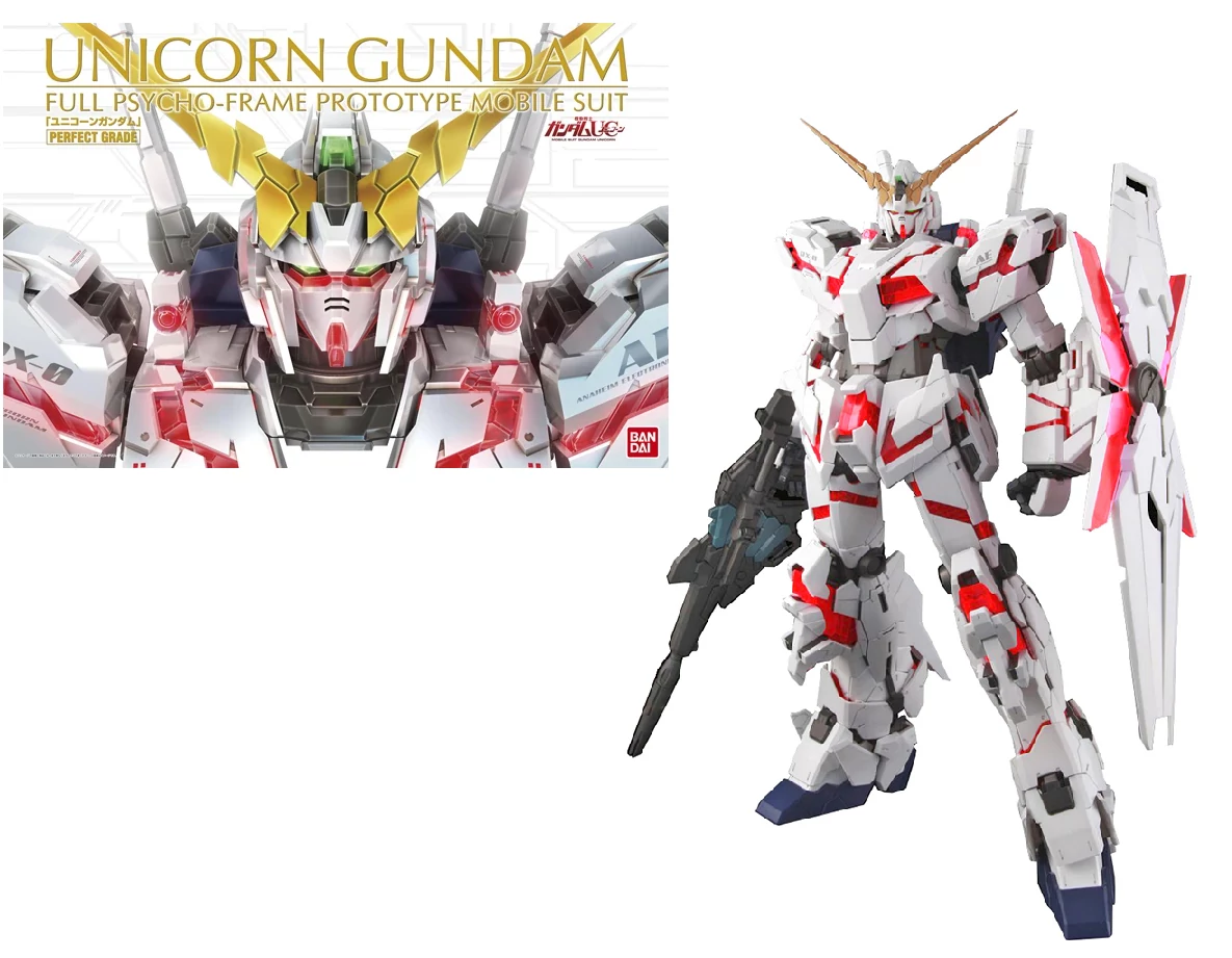 Gundam Modell - PG Unicorn RX-0 1/60 + LED Készlet