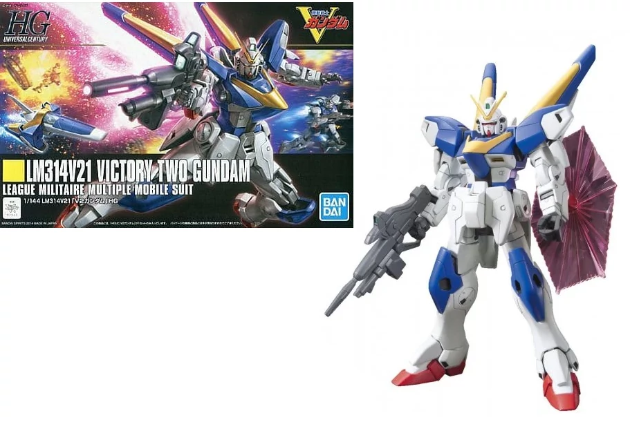 Gundam Modell - HGUC 1/144 LM314V21 Victory Two Gundam