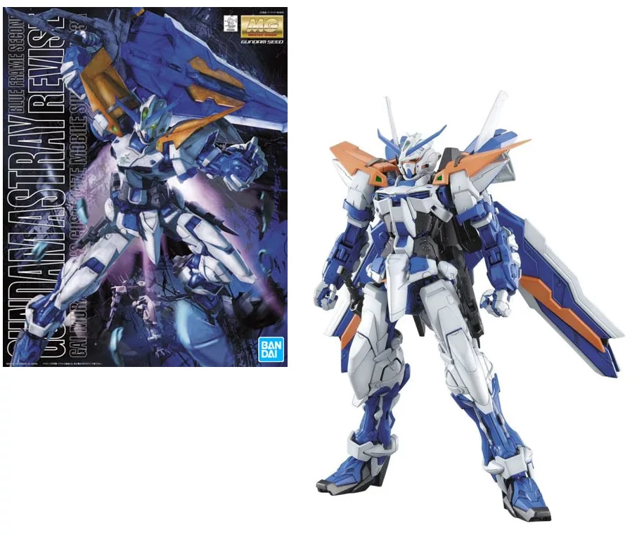 Gundam Modell - MG 1/100 Gundam Modell Astray Blue Frame 2nd Revise 18 cm