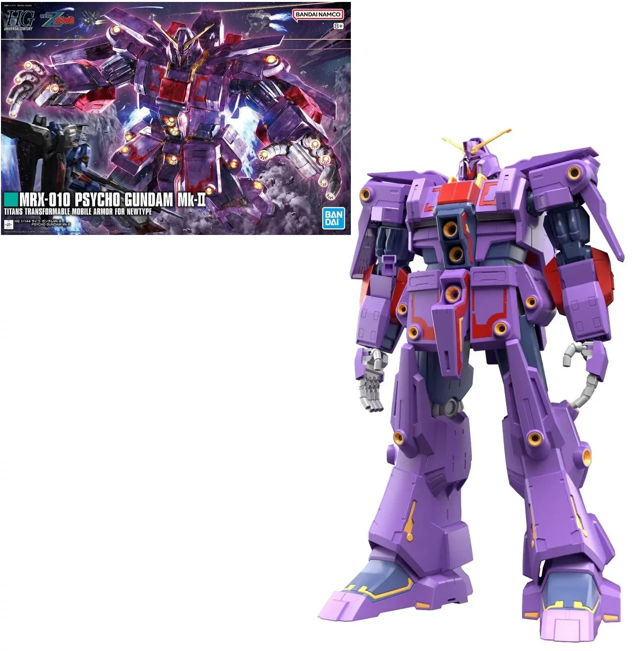 Gundam Modell - HG 1/144 PSYCHO Gundam Mk