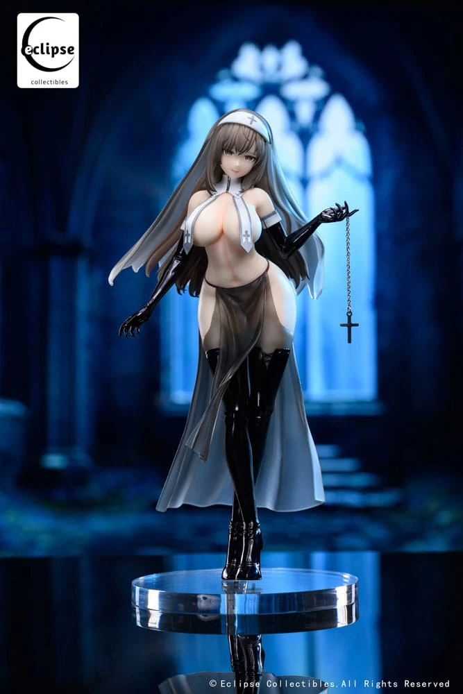 Original Character 1/7 PVC Szobor - Virtuous Nun Grace 24 cm