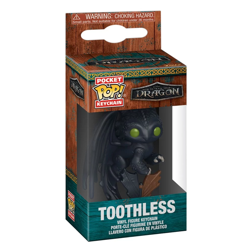 How to Train Your Dragon LAM POP! Kulcstartó - Toothless 4 cm