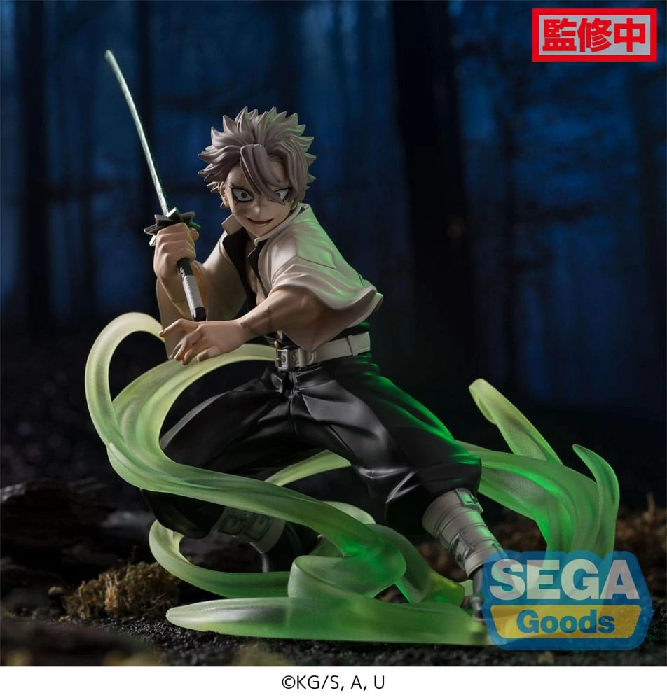 Demon Slayer: Kimetsu no Yaiba Xross Link PVC Szobor - Sanemi Shinazugawa Training Arc 12 cm