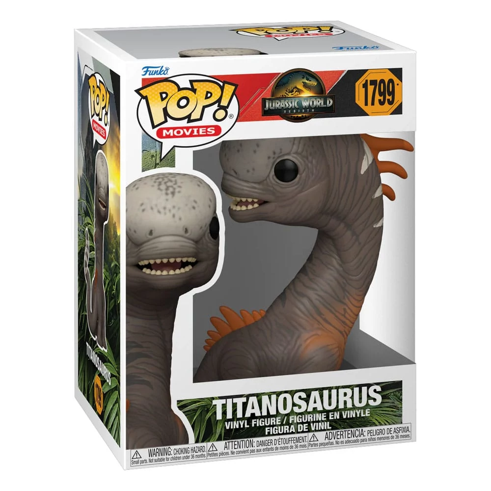 Jurassic World Rebirth Funko POP! Movies Figura - Titanosaurus 9 cm #1799