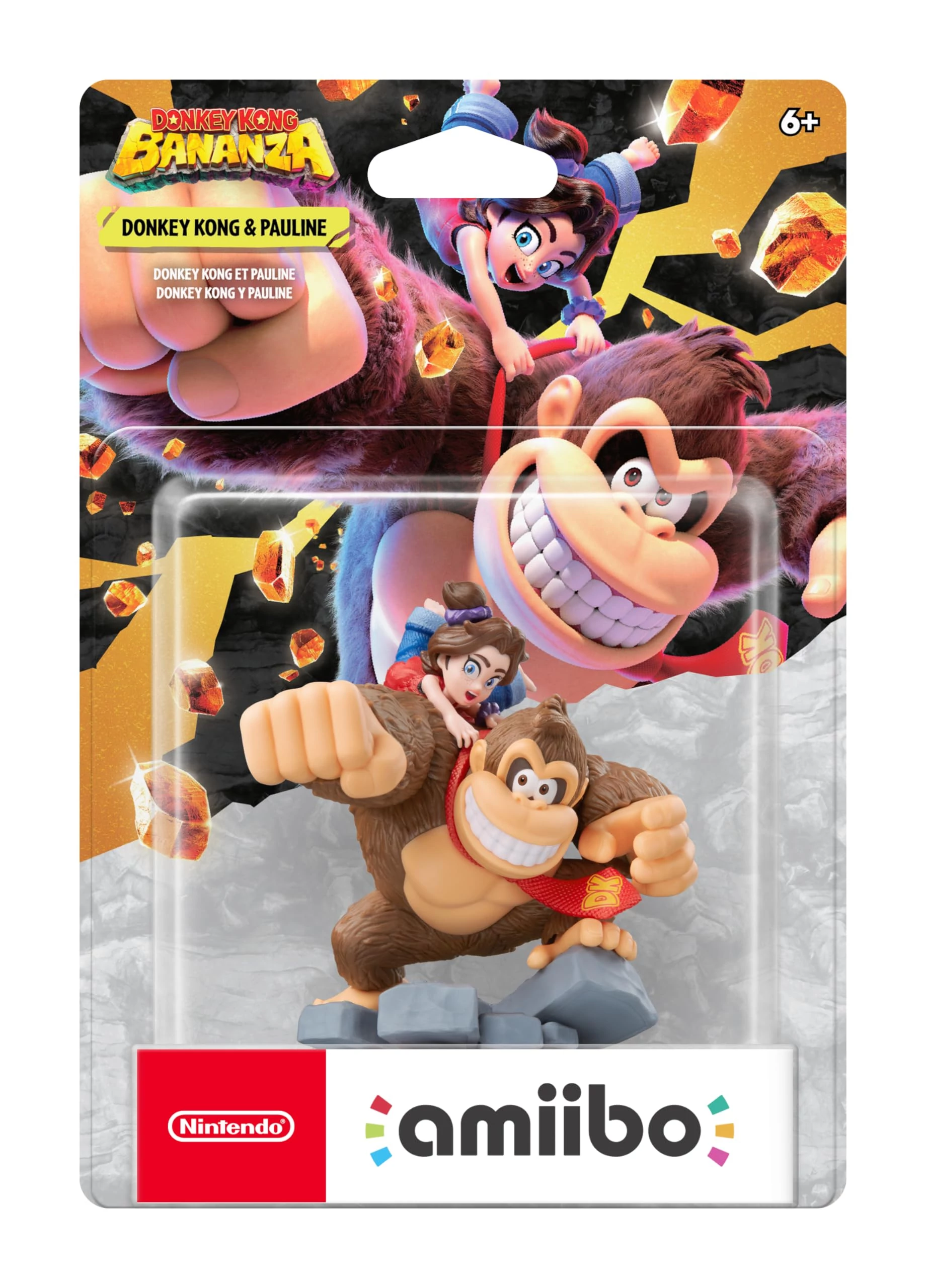 Donkey Kong Bananza - Donkey Kong & Pauline amiibo