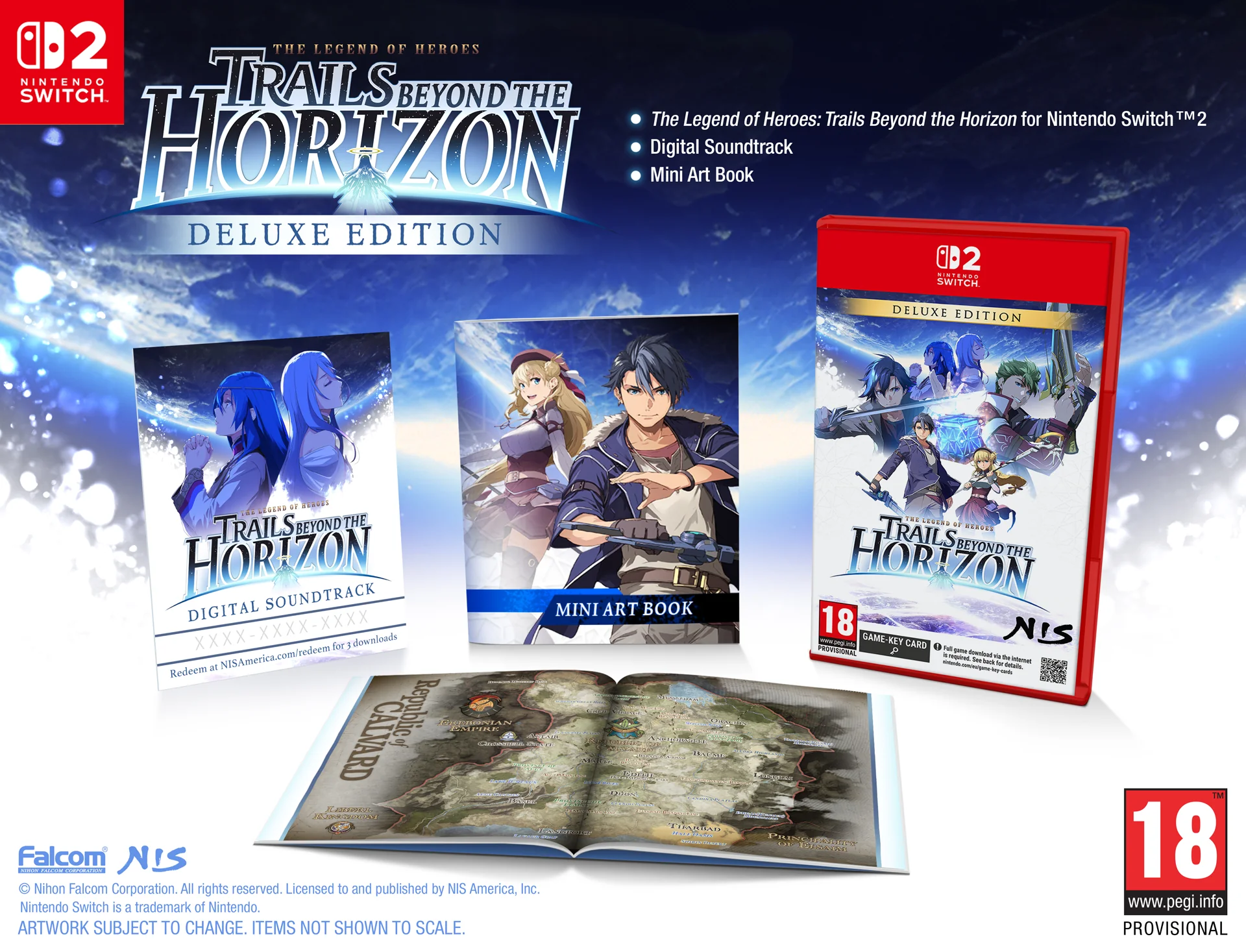 The Legend of Heroes: Trails beyond the Horizon [Deluxe Edition] (Switch 2)