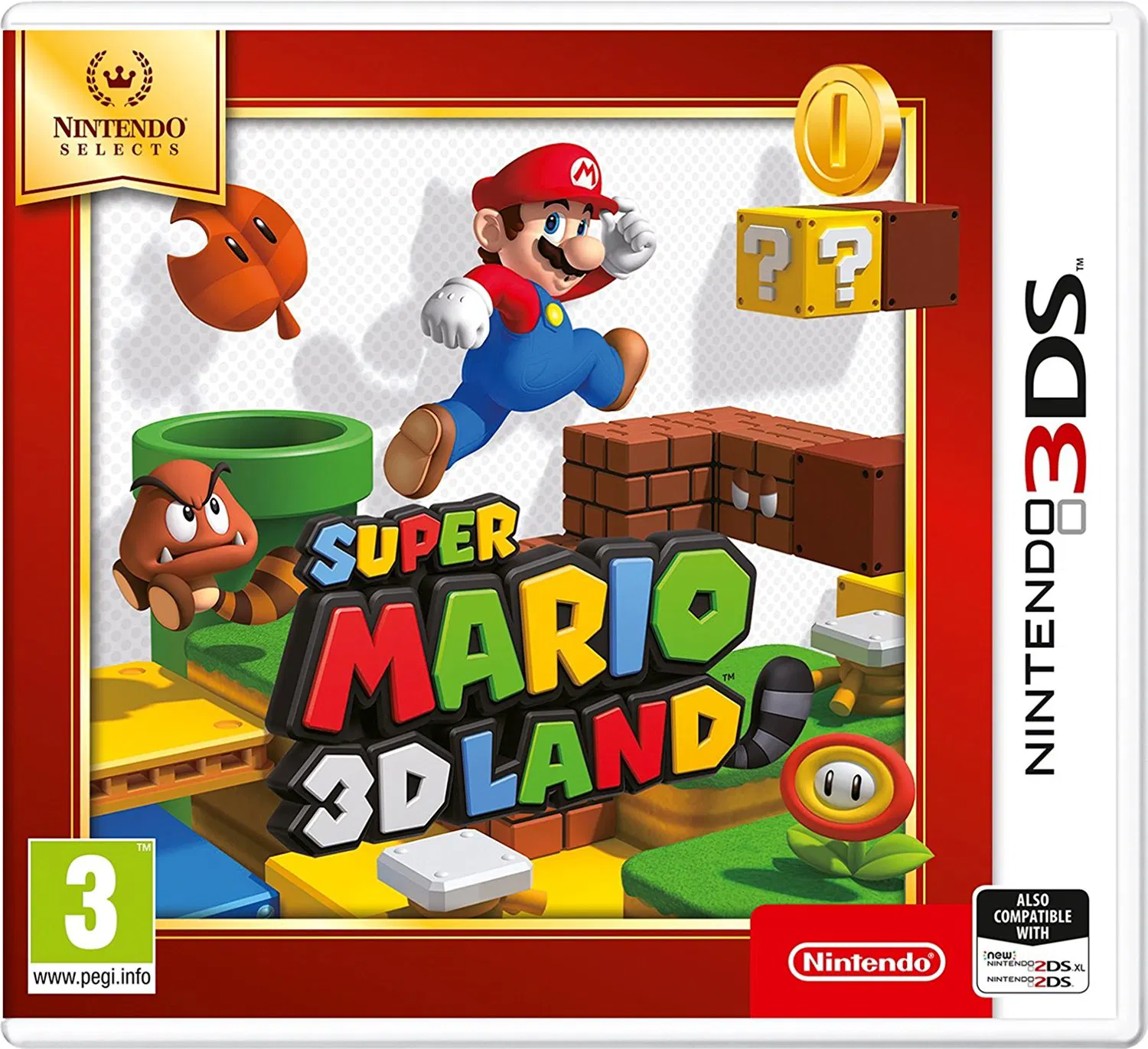 Super Mario 3D Land [Nintendo Selects] [használt] (3DS)