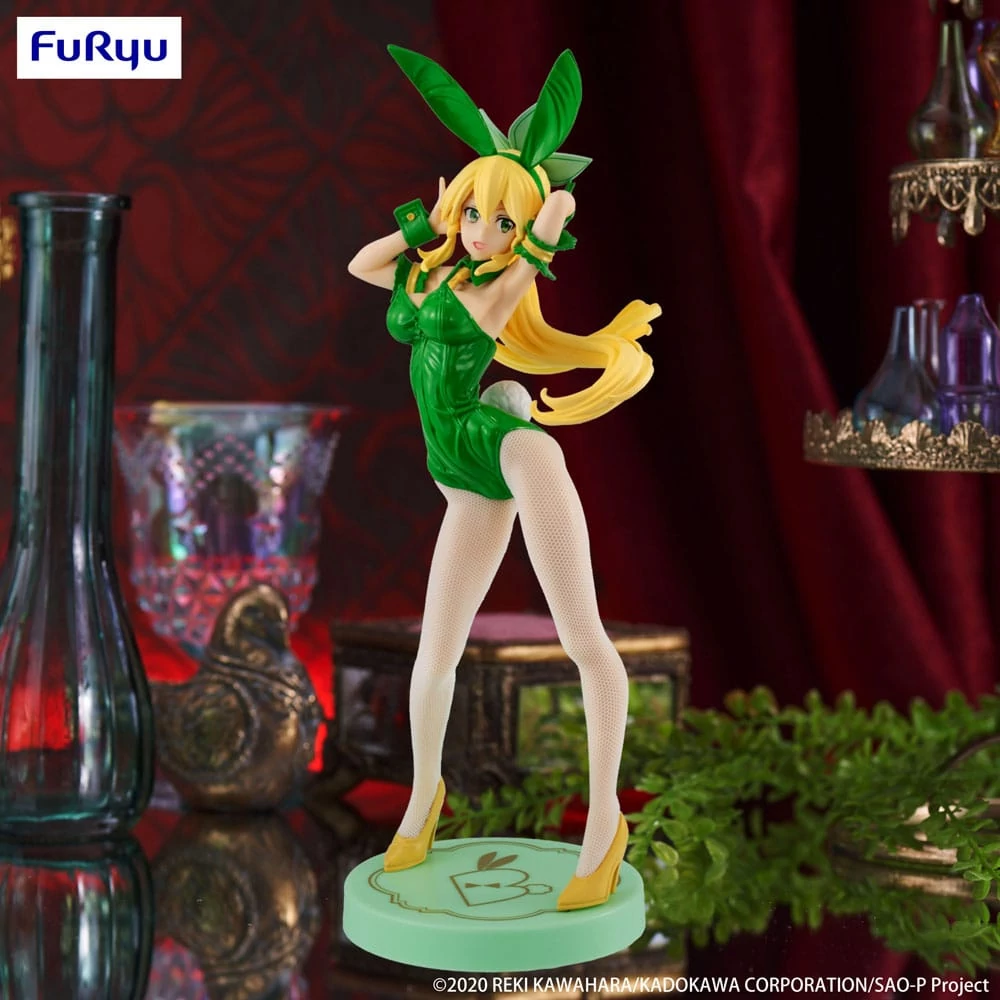 Sword Art Online BiCute Bunnies PVC Szobor - Leafa Sylph Color Ver. 28 cm