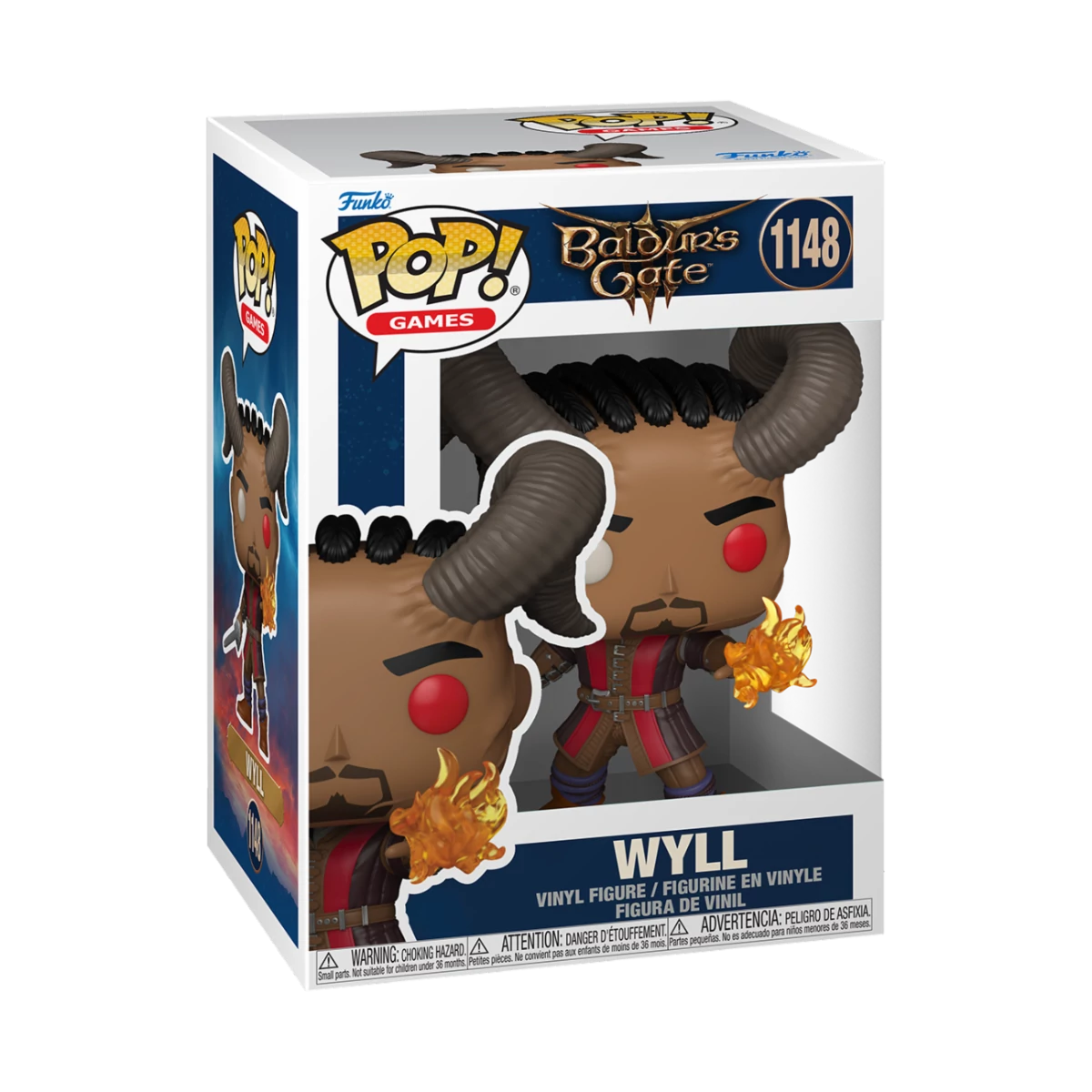 Baldur's Gate 3 POP! Games Figura - Wyll 9 cm #1148