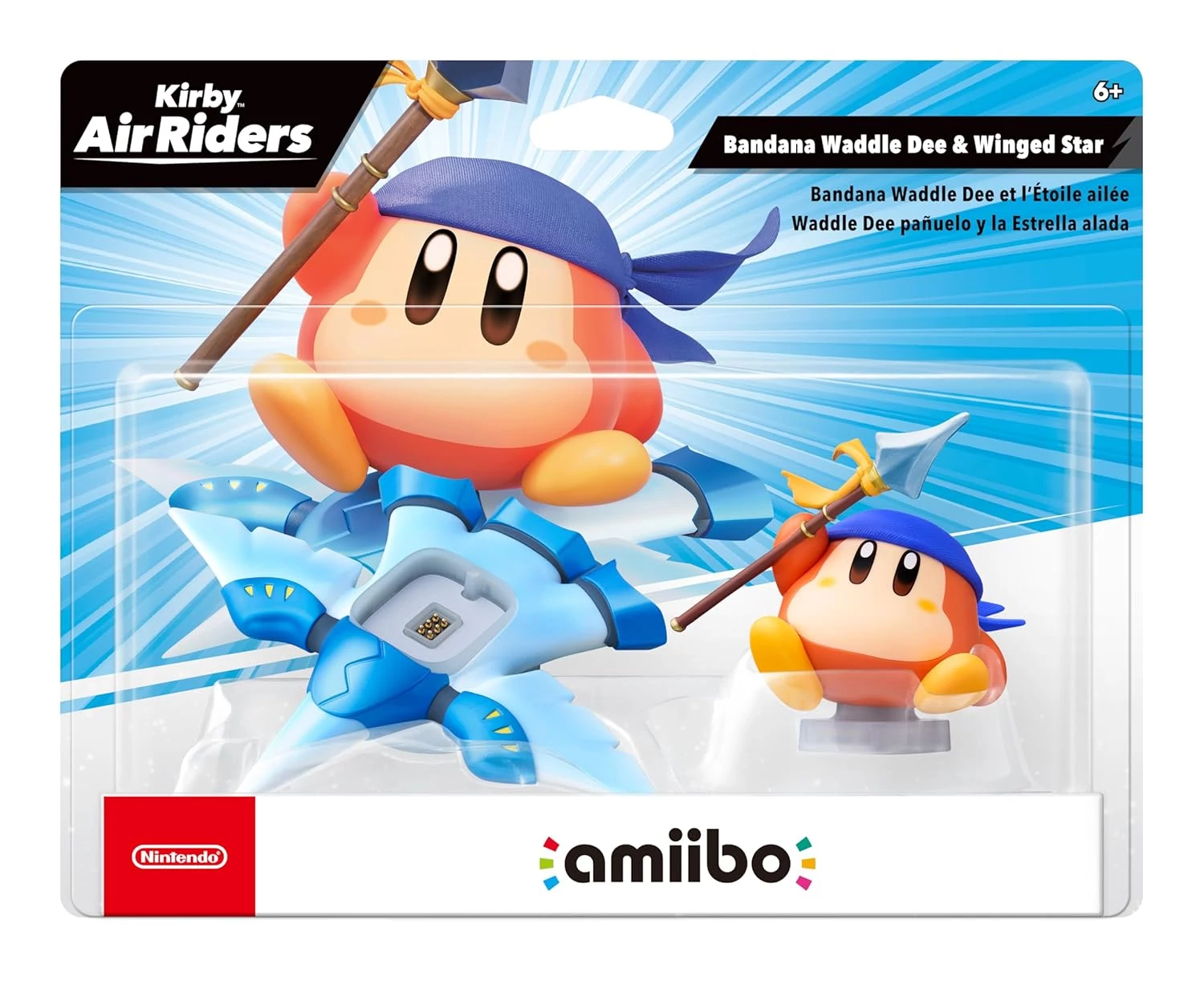 Kirby Air Riders Series - Bandana Waddle Dee and Winged Star amiibo