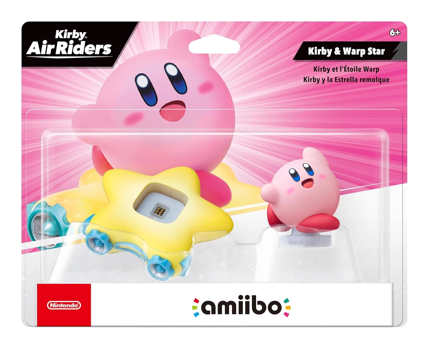 Kirby Air Riders Series - Kirby and Warp Star amiibo