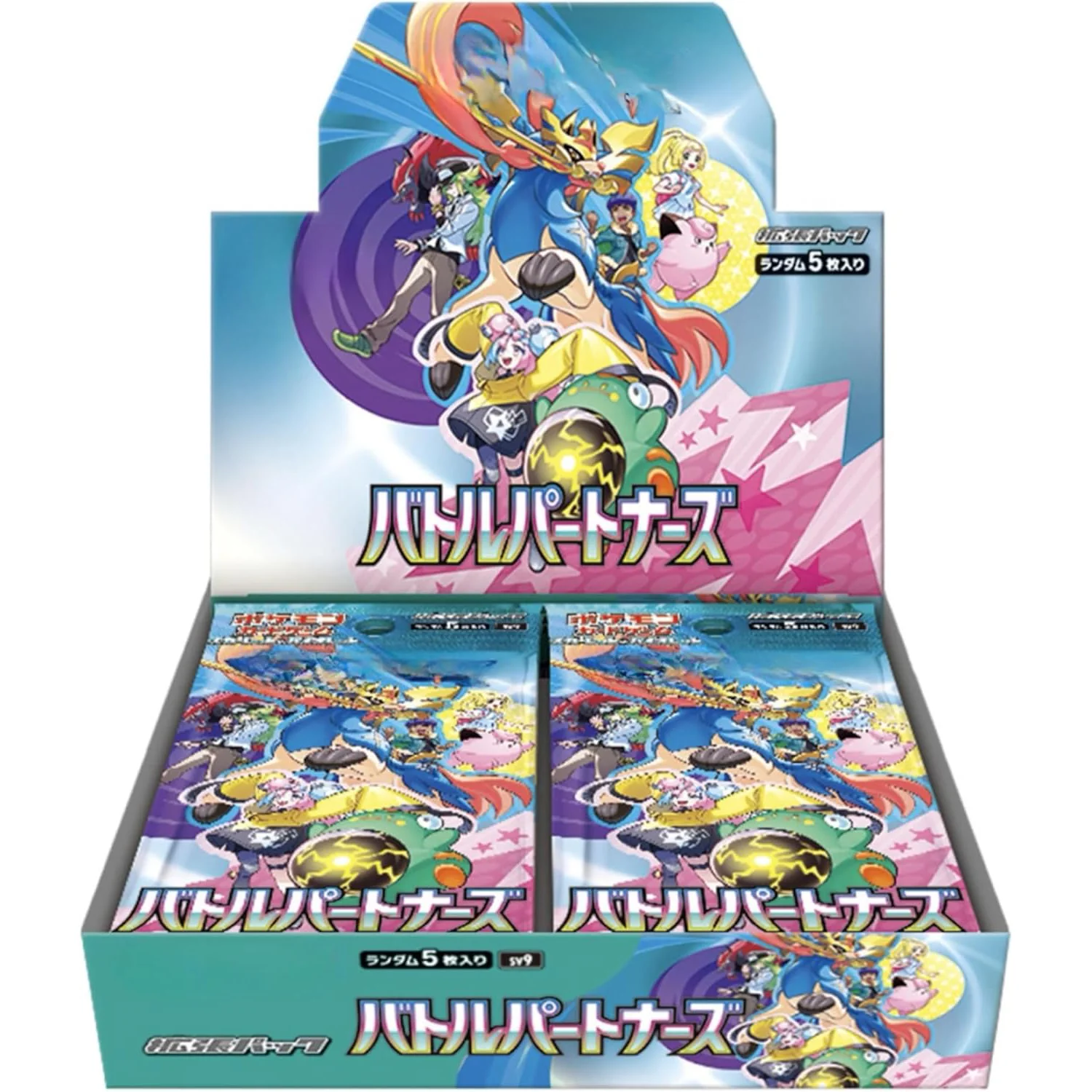 Pokémon TCG Scarlet & Violet - Battle Partners Booster Display (30 booster) [japán]