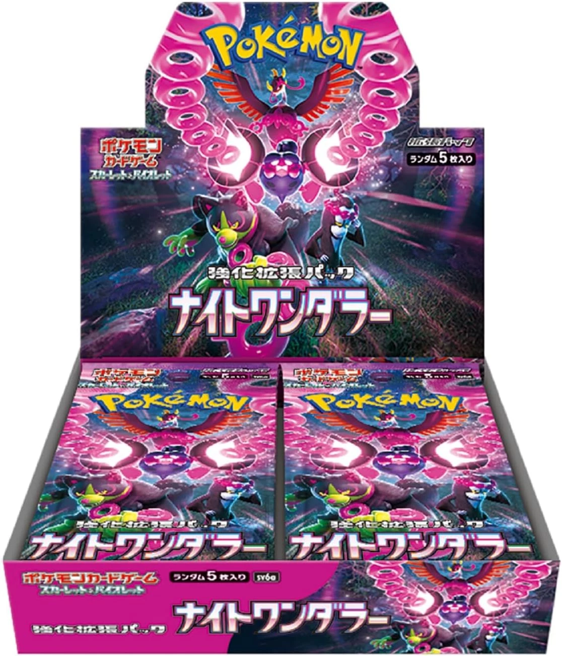 Pokémon TCG Scarlet & Violet - Night Wanderer Booster Display (30 booster) [japán]