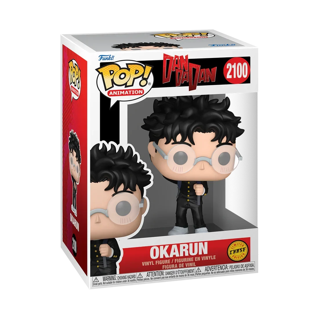 Dandadan POP! Animation Figura - Okarun 9 cm #2100 (CHASE)