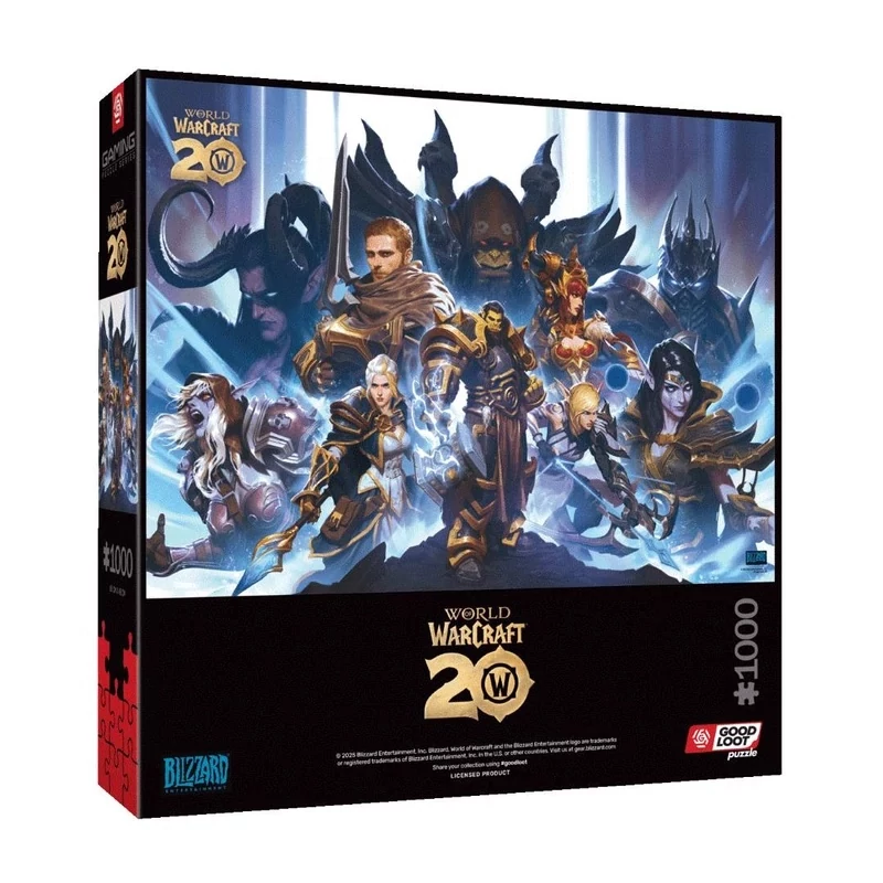 World of Warcraft Puzzle 20th Anniversary (1000 db)